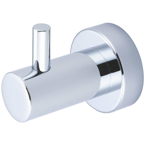 Pioneer Faucets Robe Hook, Polished Chrome, Weight: 1.46 7MT033